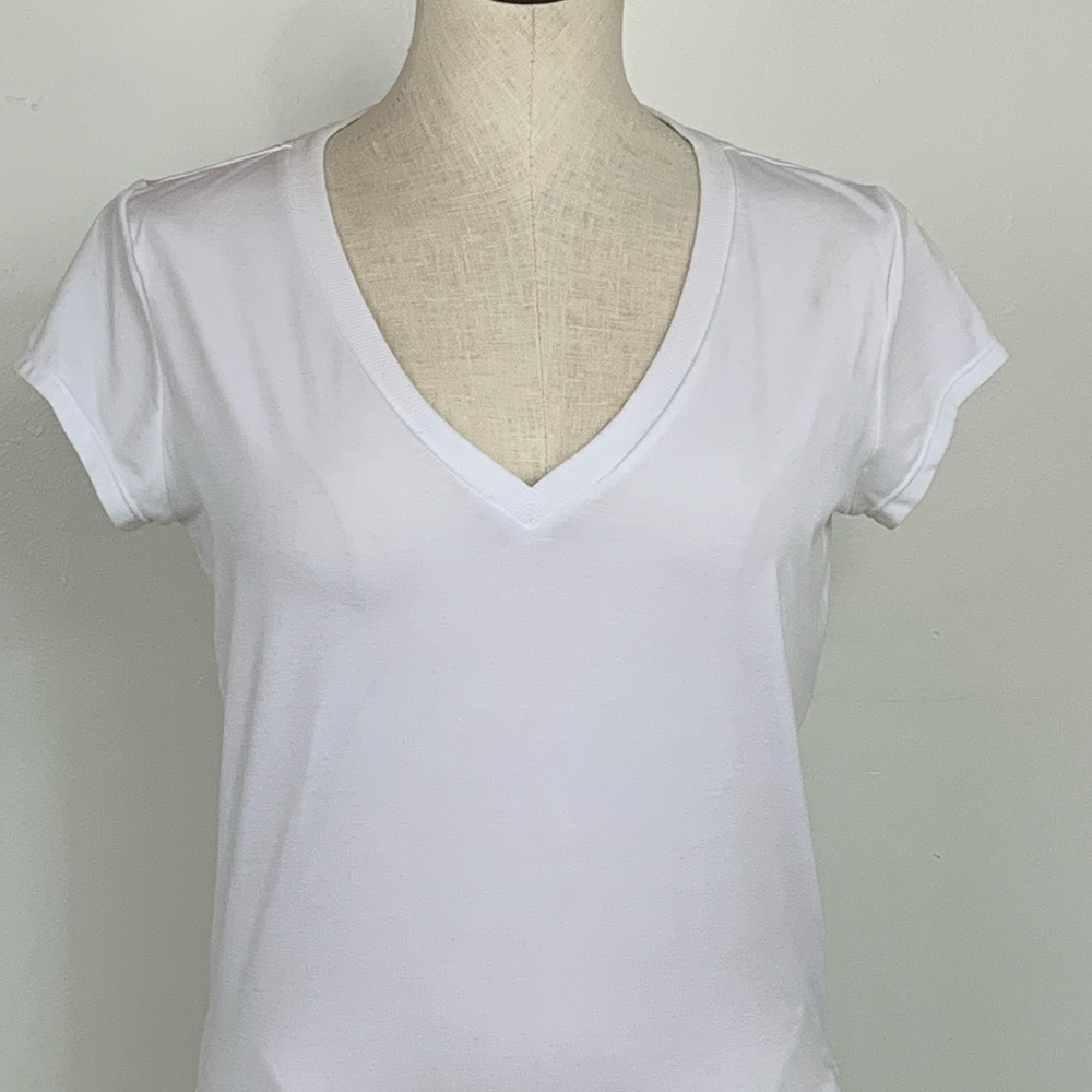 V-neck T-shirt dress - Picture 3 of 6